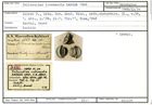 Karteikarte zum Holotyp von Triloculina intermedia Karrer, 1868
